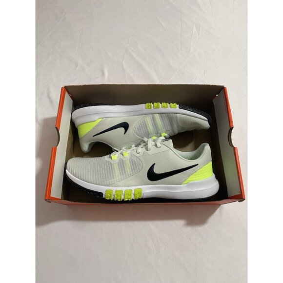New Mens Size 11 White Nike Flex Control TR4 Training Shoes CD0197 006 - Picture 1 of 10